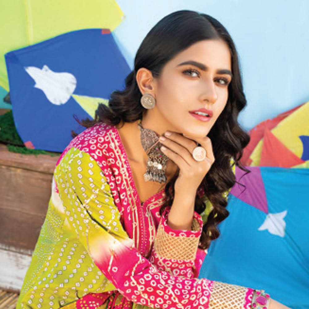 Monsoon Printed Lawn 3 Pcs Un-Stitched Suit Vol 1 - 6-C, Women, 3Pcs Shalwar Suit, Al-Zohaib Textiles, Chase Value