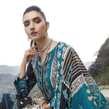 Monsoon Printed Lawn 3 Pcs Un-Stitched Suit Vol 2 - 7-A, Women, 3Pcs Shalwar Suit, Al-Zohaib Textiles, Chase Value