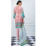 Signature Icon Printed Lawn 3 Piece Un-Stitched Suit Vol 2 - 4 A, Women, 3Pcs Shalwar Suit, ZS Textiles, Chase Value
