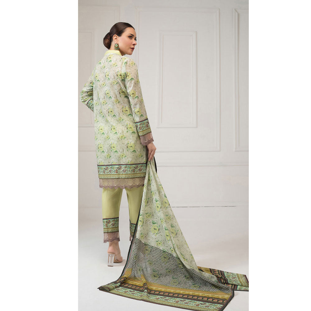 Regalia Printed Lawn 3 Piece Un-Stitched Suit - 07, Women, 3Pcs Shalwar Suit, Regalia Textiles, Chase Value