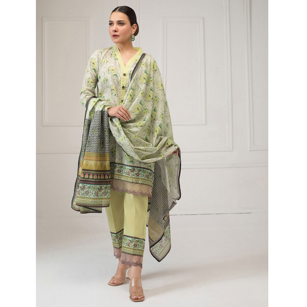 Regalia Printed Lawn 3 Piece Un-Stitched Suit - 07, Women, 3Pcs Shalwar Suit, Regalia Textiles, Chase Value