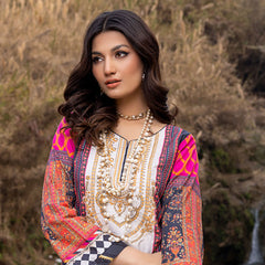 Iman Emboroidered Un-Stitched 3Pcs Suit - 07, Women, 3Pcs Shalwar Suit, Regalia Textiles, Chase Value