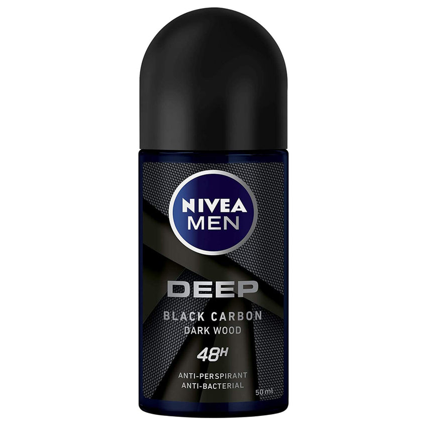 Nivea Men Roll On Deep Dry Clean 50Ml, Beauty & Personal Care, Body Roll On & Sticks, Chase Value, Chase Value