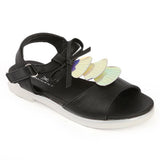 Girls Fancy Sandal (70308) - Black, Kids, Girls Sandals, Chase Value, Chase Value