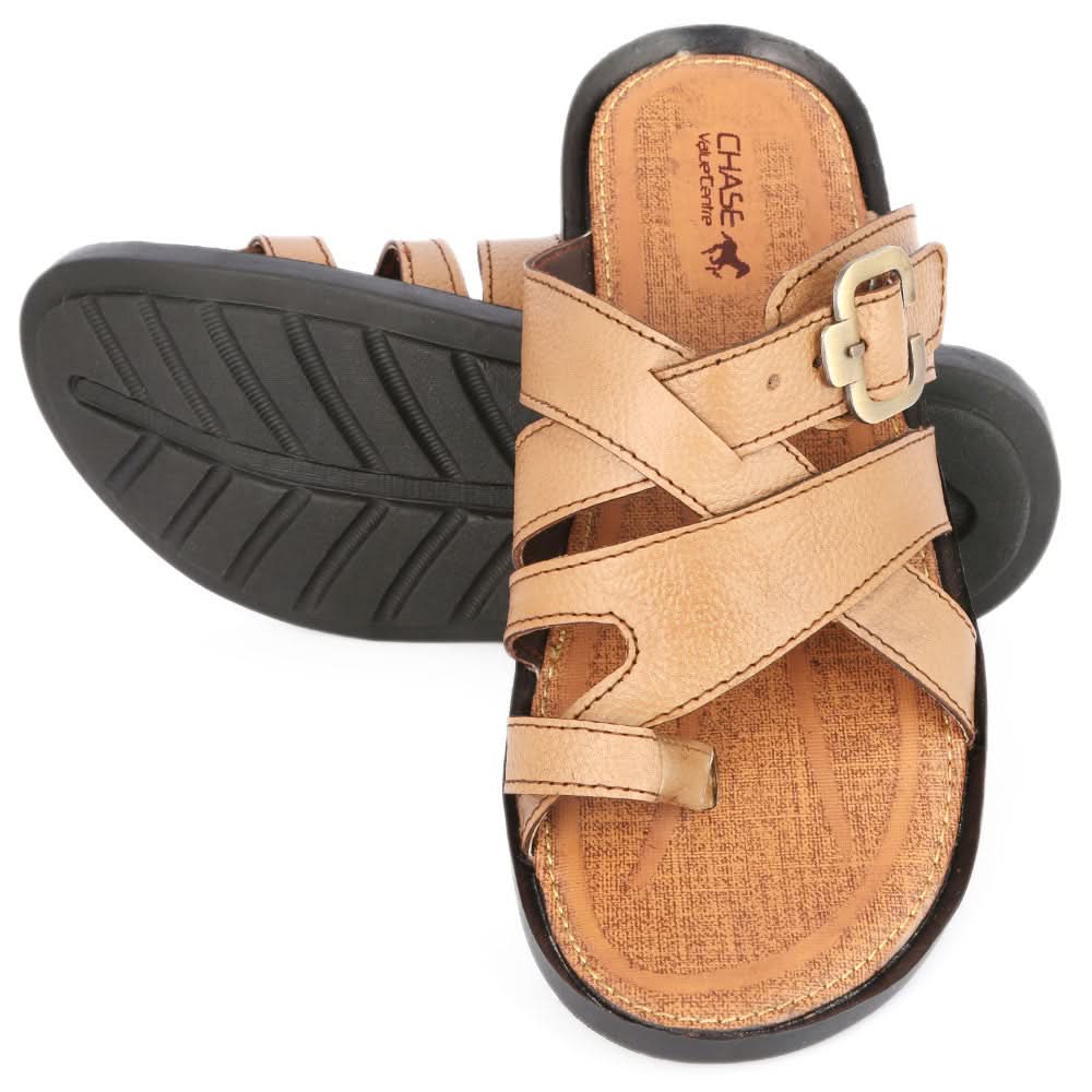 Men's Slippers (704) - Camel, Men, Slippers, Chase Value, Chase Value