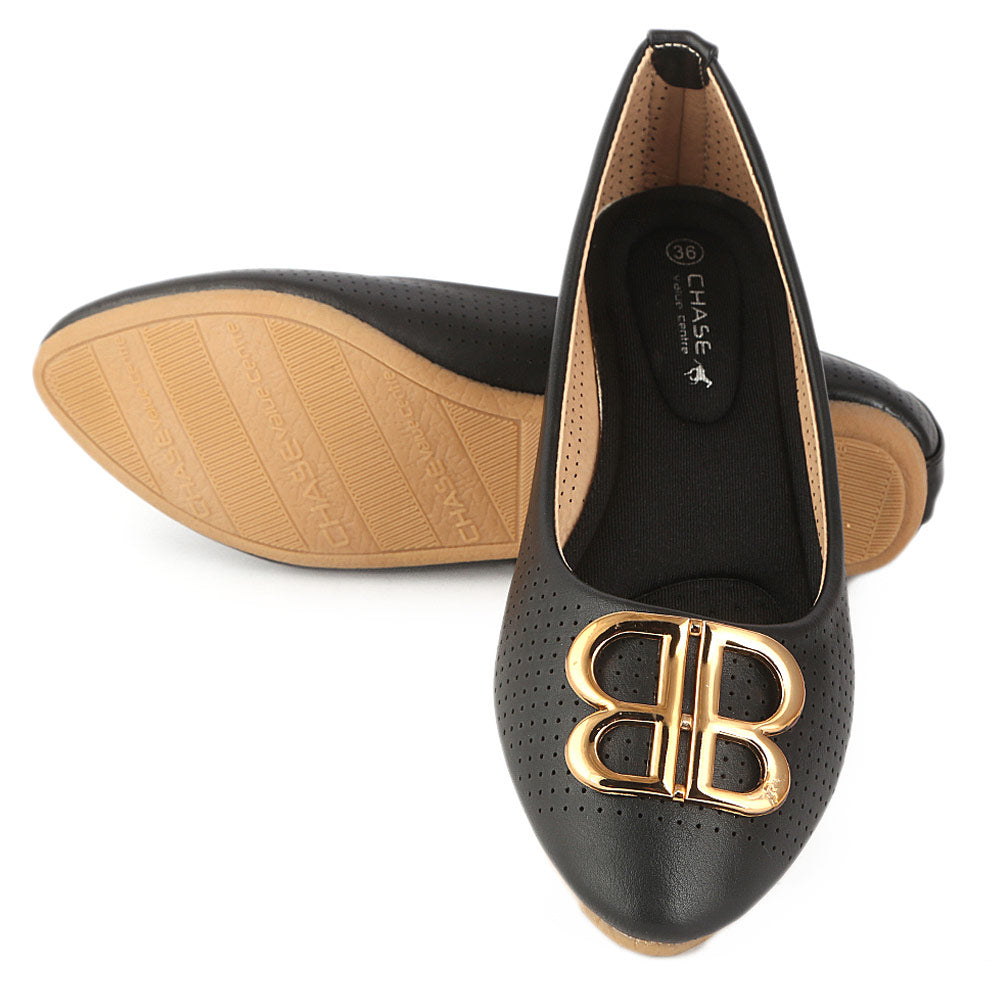 Women's Fancy Pumps (7061-H42) - Black - test-store-for-chase-value