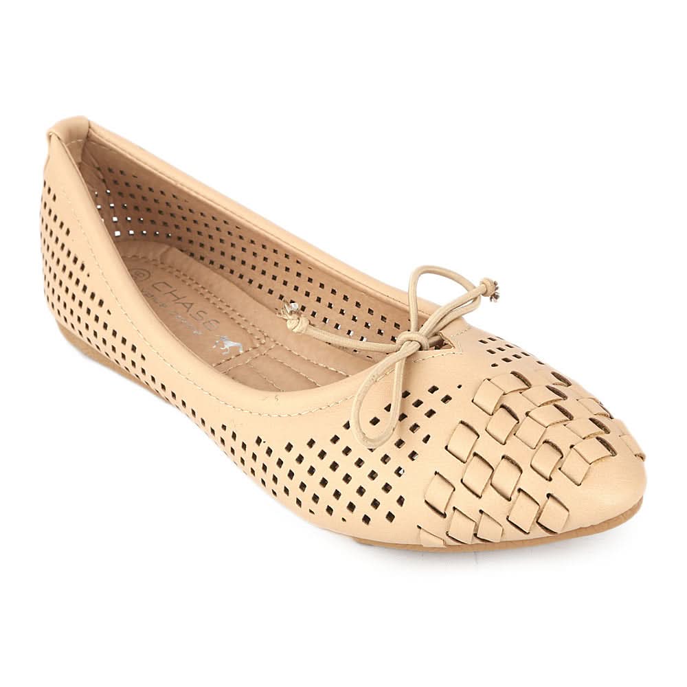 Women's Fancy Pumps (7061-19) - Beige - test-store-for-chase-value