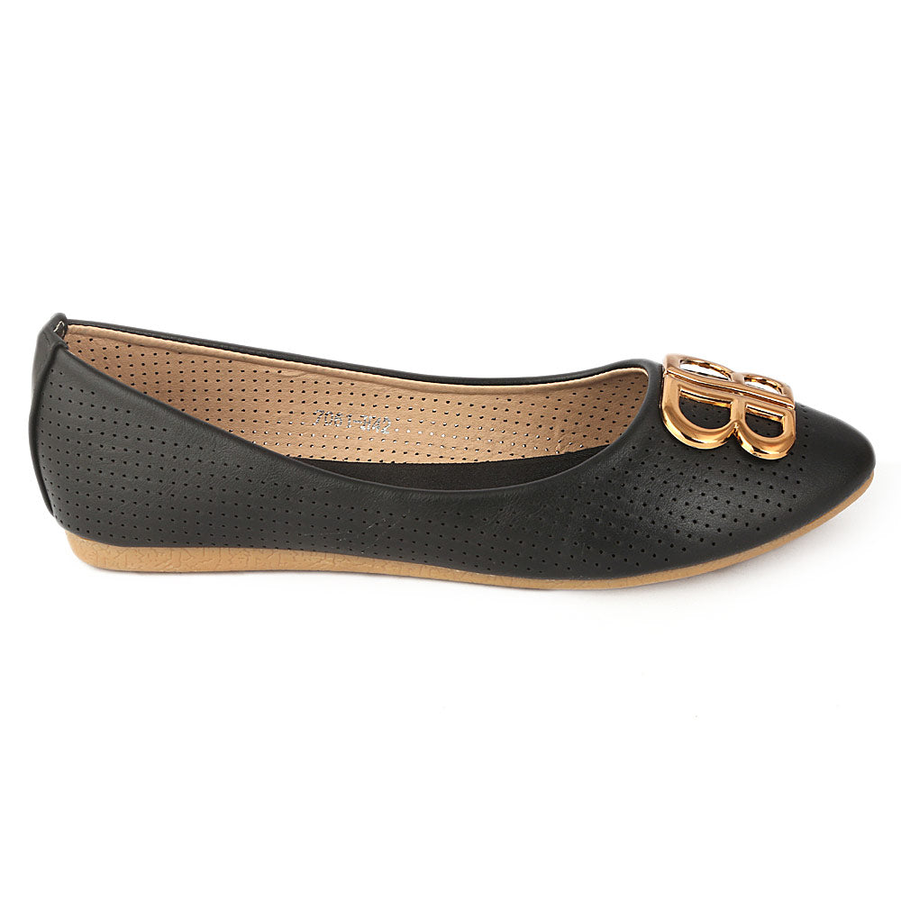 Women's Fancy Pumps (7061-H42) - Black - test-store-for-chase-value