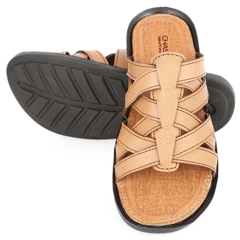 Men's Slippers (707) - Camel, Men, Slippers, Chase Value, Chase Value