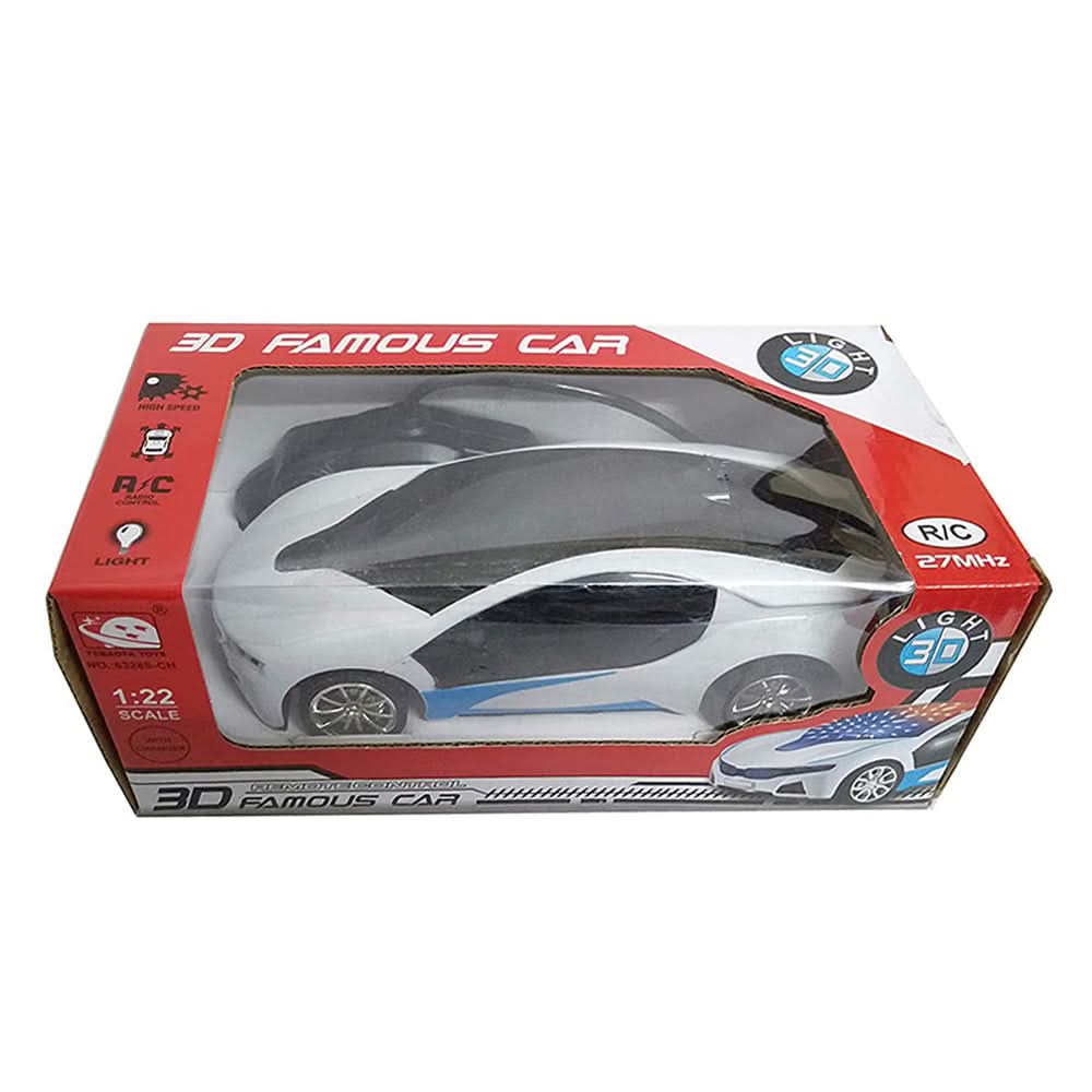 Remote Control Car for Kids - White, Kids, Remote Control, Chase Value, Chase Value