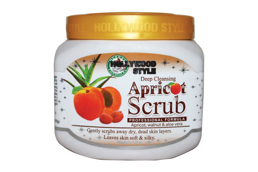 Hollywood Style Facial Scrub Apricot 325g, Beauty & Personal Care, Scrubs, Chase Value, Chase Value