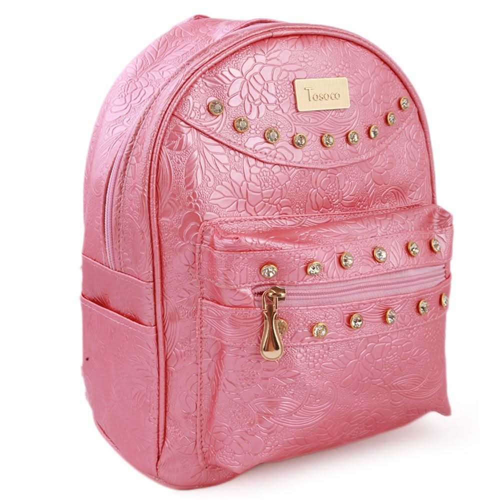 Women's Backpack (7565) - T-Pink, Women, Bags, Chase Value, Chase Value