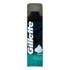 Gillette Shave Foam Sensitive - 200ml, Beauty & Personal Care, After Shaves, P&G, Chase Value