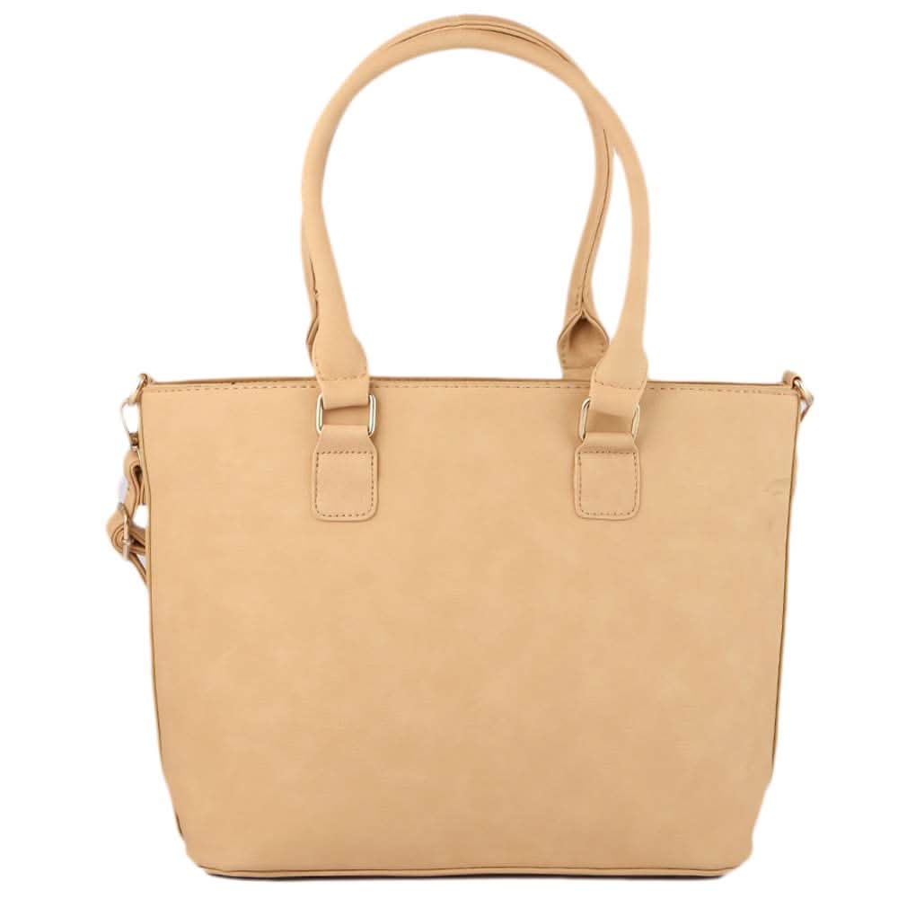 Women's Handbag 3 Pcs (7713) - Apricot, Women, Bags, Chase Value, Chase Value