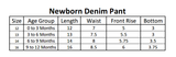 Newborn Boys Denim Pants - Blue, Kids, NB Boys Shorts And Pants, Chase Value, Chase Value