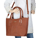 Women's Handbag 3 Pcs (785) - Brown, Women, Bags, Chase Value, Chase Value