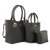 Women's Handbag 3 Pcs (785) - Black, Women, Bags, Chase Value, Chase Value