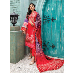 Anum Classic Printed Lawn 3 Pcs Un-Stitched Suit V 5 - 7-A, Women, 3Pcs Shalwar Suit, Al-Zohaib Textiles, Chase Value