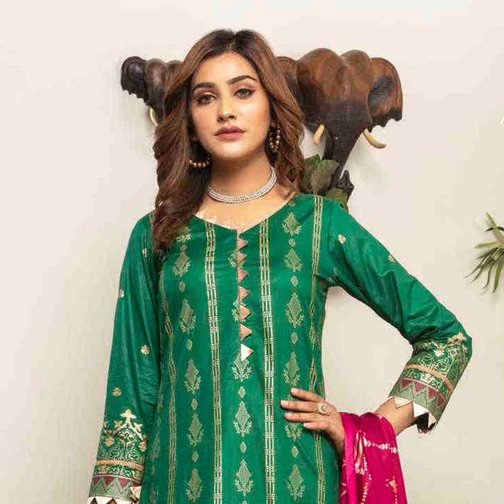 AL Zohaib Monsoon Cotton Gold Print unstitched 3pc Suit, Women, 3Pcs Shalwar Suit, Al-Zohaib Textiles, Chase Value