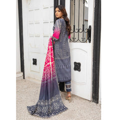 Anum Classic Printed Lawn 3 Pcs Un-Stitched Suit V 5 - 7-C, Women, 3Pcs Shalwar Suit, Al-Zohaib Textiles, Chase Value