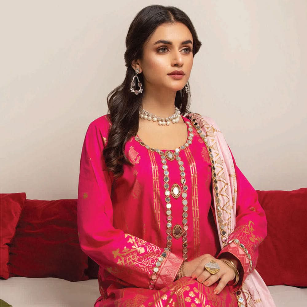 AL Zohaib Monsoon Cotton Gold Print unstitched 3pc Suit, Women, 3Pcs Shalwar Suit, Al-Zohaib Textiles, Chase Value