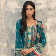 Salina Digital Printed Cotton 3 Pcs Un-Stitched Suit Vol 1 - 7, Women, 3Pcs Shalwar Suit, Regalia Textiles, Chase Value