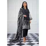 Salina Black & White Printed Lawn 3 Piece Un-Stitched Suit - 07, Women, 3Pcs Shalwar Suit, Regalia Textiles, Chase Value