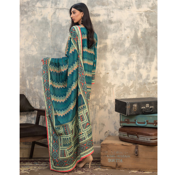 Salina Digital Printed Cotton 3 Pcs Un-Stitched Suit Vol 1 - 7, Women, 3Pcs Shalwar Suit, Regalia Textiles, Chase Value