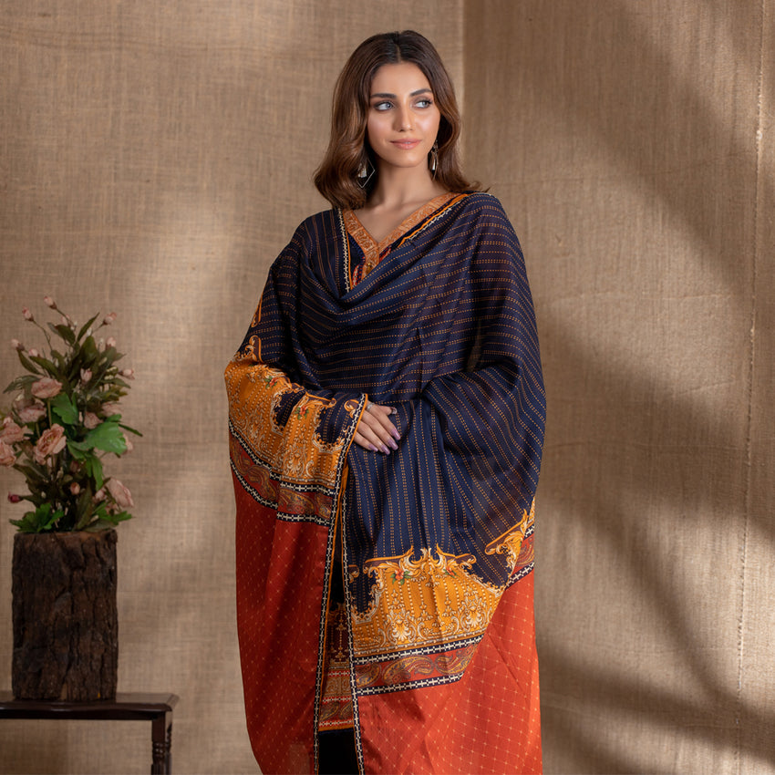 Salina Digital Printed Lawn 3 Pcs Un-Stitched Suit - 7, Women, 3Pcs Shalwar Suit, Regalia Textiles, Chase Value