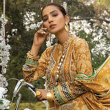 Anum Classic Printed Lawn 3 Pcs Un-Stitched Suit Vol 3 - 7-A, Women, 3Pcs Shalwar Suit, Al-Zohaib Textiles, Chase Value