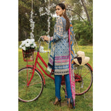 Anum Classic Printed Lawn 3 Pcs Un-Stitched Suit Vol 3 - 7-B, Women, 3Pcs Shalwar Suit, Al-Zohaib Textiles, Chase Value