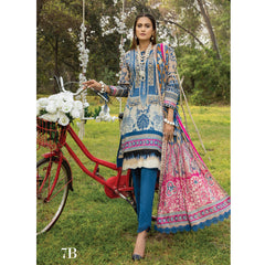 Anum Classic Printed Lawn 3 Pcs Un-Stitched Suit Vol 3 - 7-B, Women, 3Pcs Shalwar Suit, Al-Zohaib Textiles, Chase Value