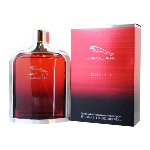 Jaguar Classic Red Eau De Toilette For Men Red - 100 ML, Beauty & Personal Care, Men's Perfumes, Jaguar, Chase Value
