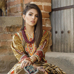 Monsoon Printed Lawn 3 Pcs Un-Stitched Suit Vol 2 - 8-C, Women, 3Pcs Shalwar Suit, Al-Zohaib Textiles, Chase Value