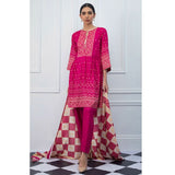 Signature Icon Printed Lawn 3 Piece Un-Stitched Suit Vol 2 - 4 B, Women, 3Pcs Shalwar Suit, ZS Textiles, Chase Value