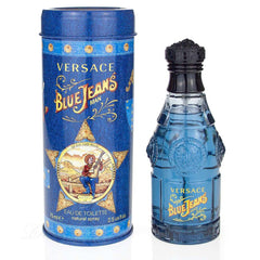 Versace Blue Jeans Eau De Toilette For Men - 75 ML, Beauty & Personal Care, Men's Perfumes, Versace, Chase Value