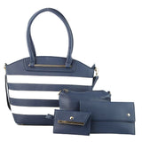Women's Handbag 4 Pcs (836) - Navy Blue, Women, Bags, Chase Value, Chase Value