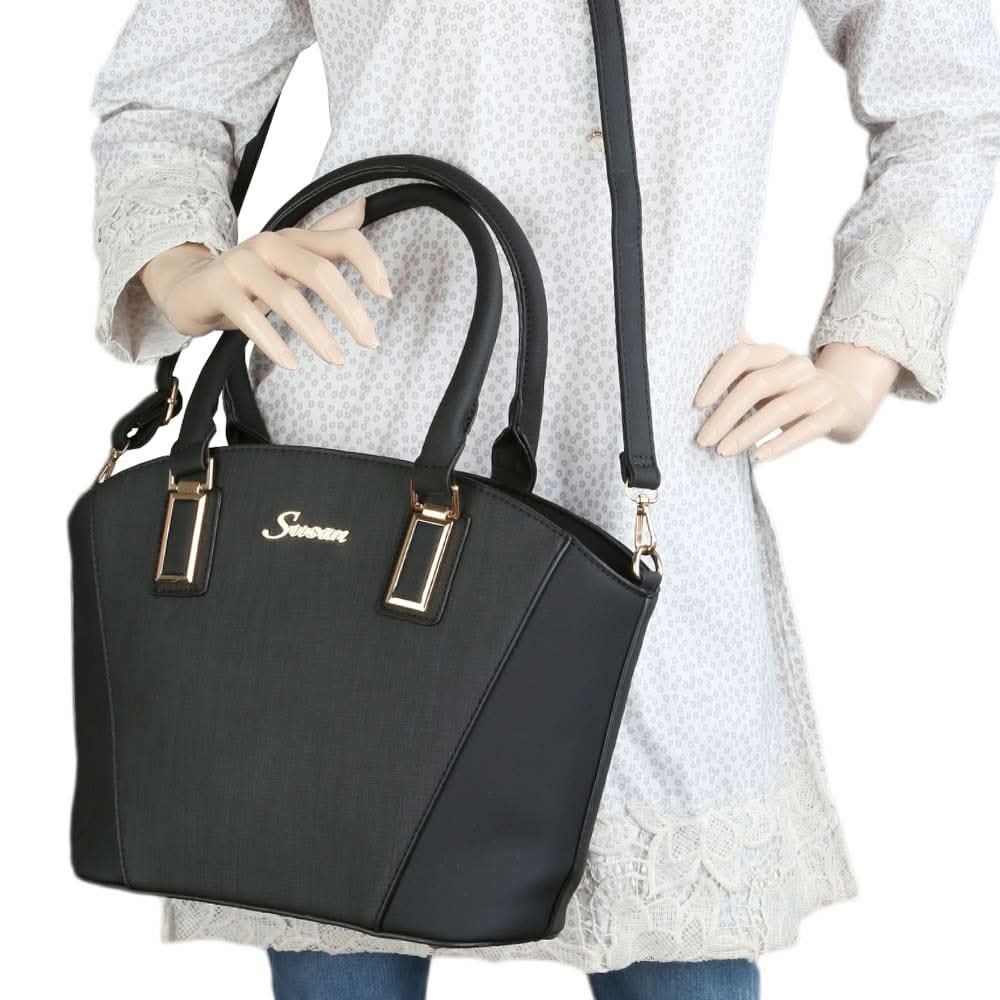 Women's Handbag 3 Pcs (846) - Black, Women, Bags, Chase Value, Chase Value