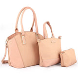 Women's Handbag 3 Pcs (846) - Pink, Women, Bags, Chase Value, Chase Value