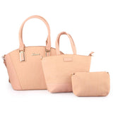 Women's Handbag 3 Pcs (846) - Pink, Women, Bags, Chase Value, Chase Value