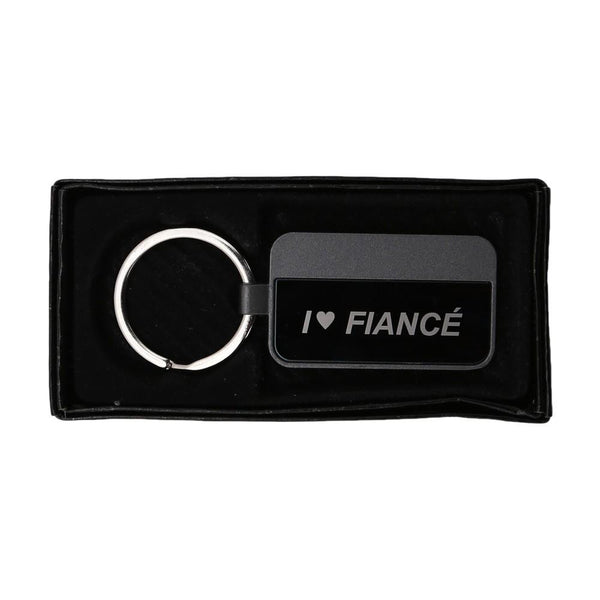 I Love Fiance Key Chain - test-store-for-chase-value