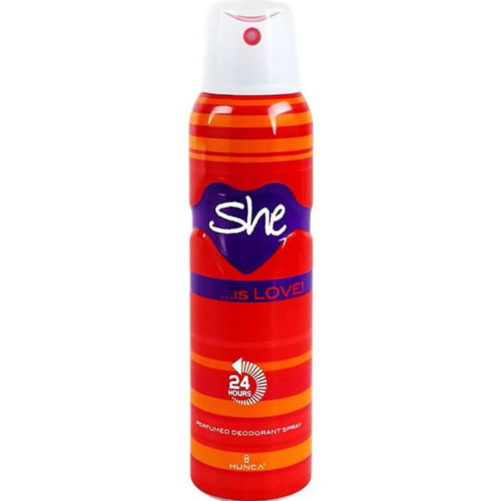 She Is Love Deodorant 150ml, Beauty & Personal Care, Women Body Spray And Mist, She, Chase Value