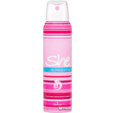 She Is Pretty Deodorant 150ml, Beauty & Personal Care, Women Body Spray And Mist, She, Chase Value