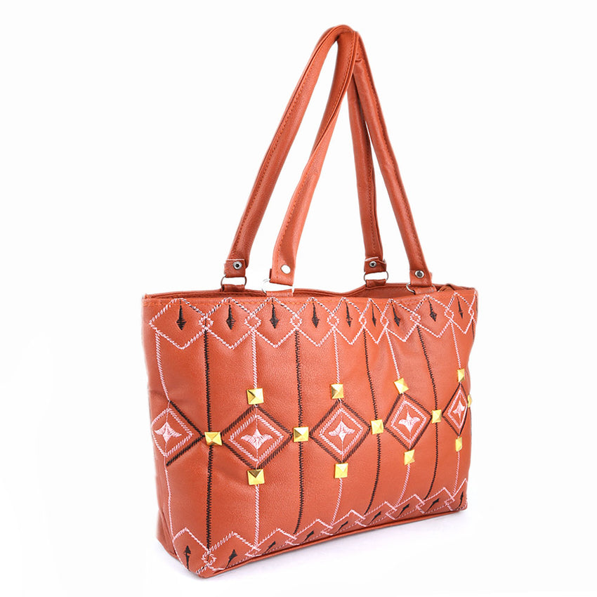 Women's Handbag (879) - Dark Brown - test-store-for-chase-value
