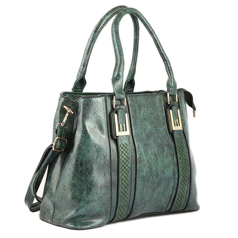 Women's Handbag (8809-2) - Green, Women, Bags, Chase Value, Chase Value
