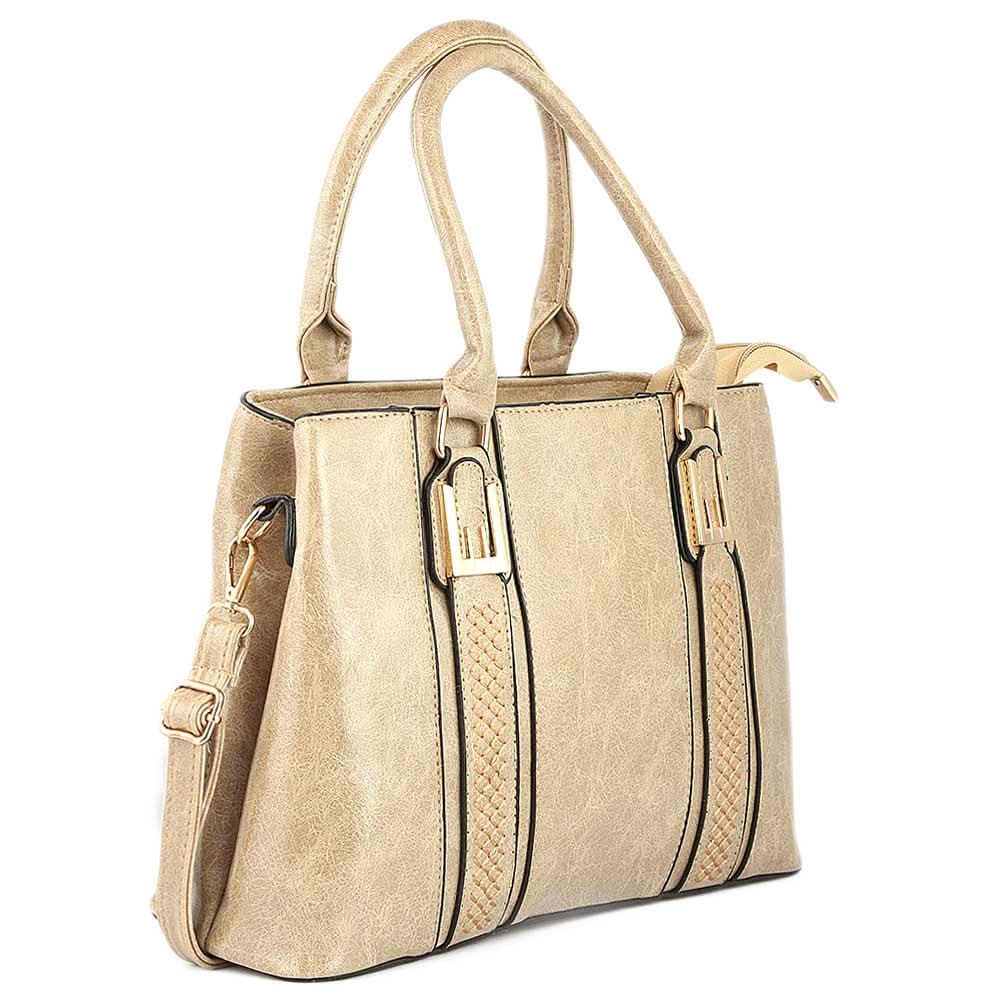Women's Handbag (8809-2) - Fawn, Women, Bags, Chase Value, Chase Value