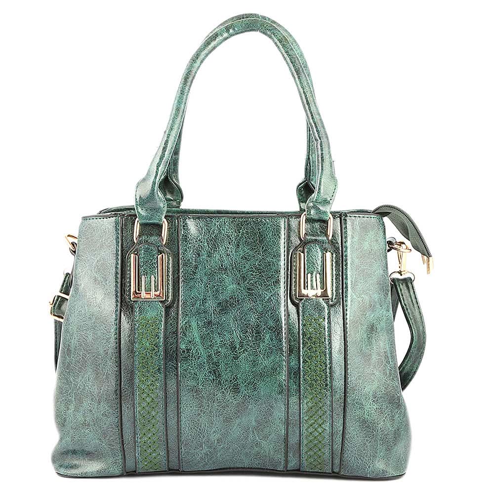 Women's Handbag (8809-2) - Green, Women, Bags, Chase Value, Chase Value