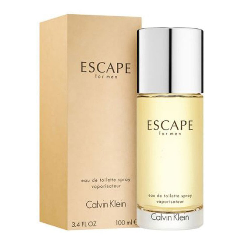 Calvin Klein Escape Eau De Toilette For Men - 100 ML, Beauty & Personal Care, Men's Perfumes, Calvin Klein, Chase Value