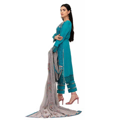 Ophelia Embroidered Chikankari 3 Piece Un-Stitched Suit - 8881 A, Women, 3Pcs Shalwar Suit, Tawakkal Fabrics, Chase Value