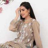 Ophelia Embroidered Chikankari 3 Piece Un-Stitched Suit - 8883 A, Women, 3Pcs Shalwar Suit, Tawakkal Fabrics, Chase Value